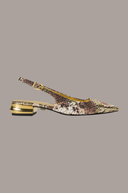 SAVITA POINTED SLINGBACK FLAT