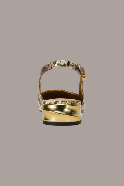 SAVITA POINTED SLINGBACK FLAT