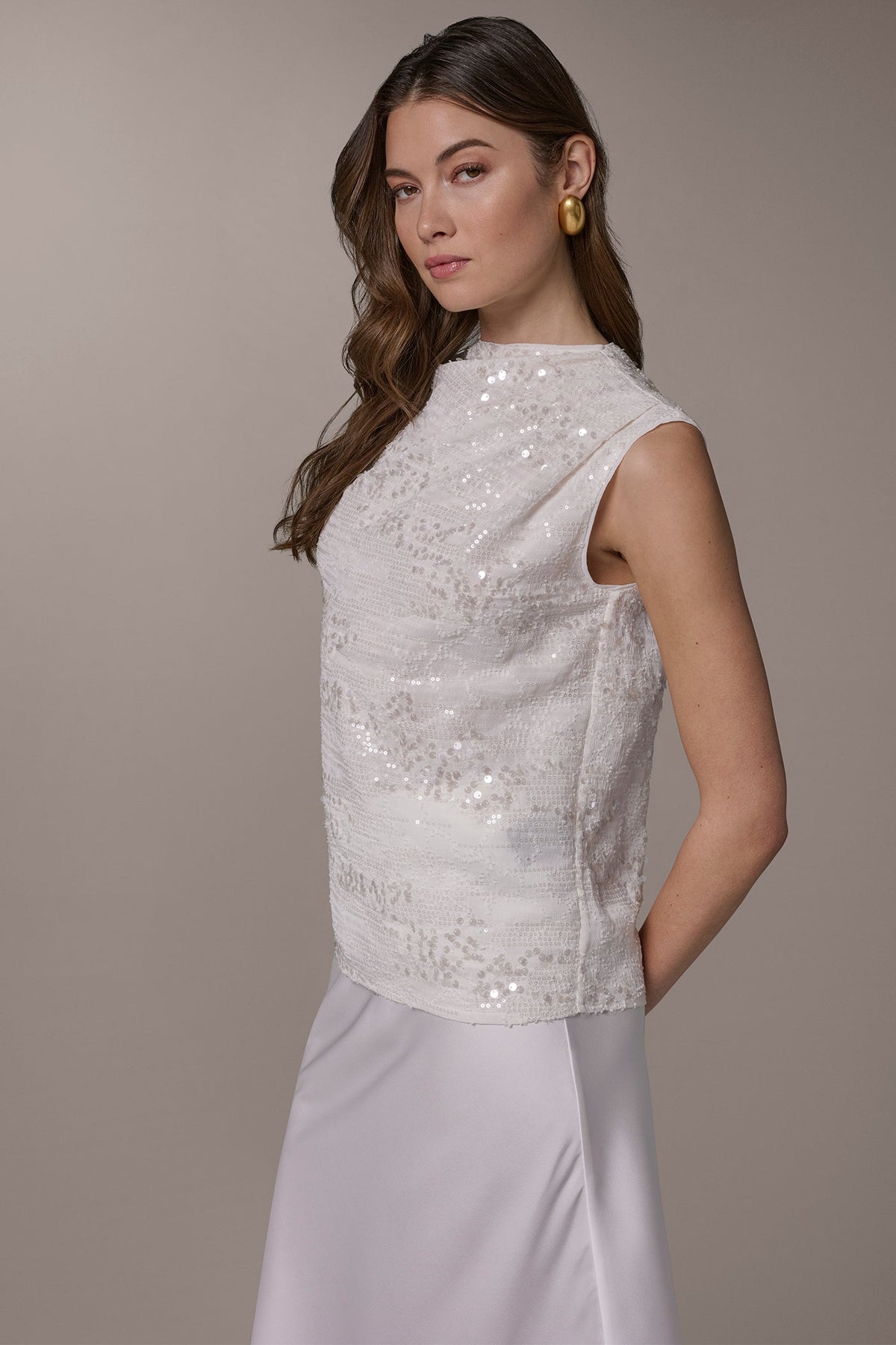 SEQUIN BLOUSE