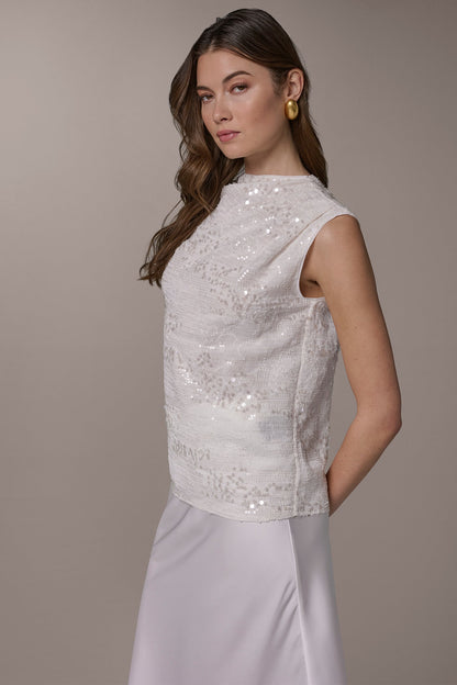 SEQUIN BLOUSE