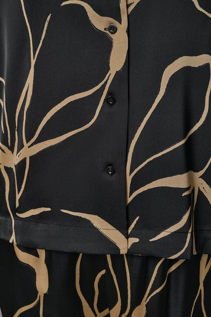 LONG SLEEVE PRINT BLOUSE