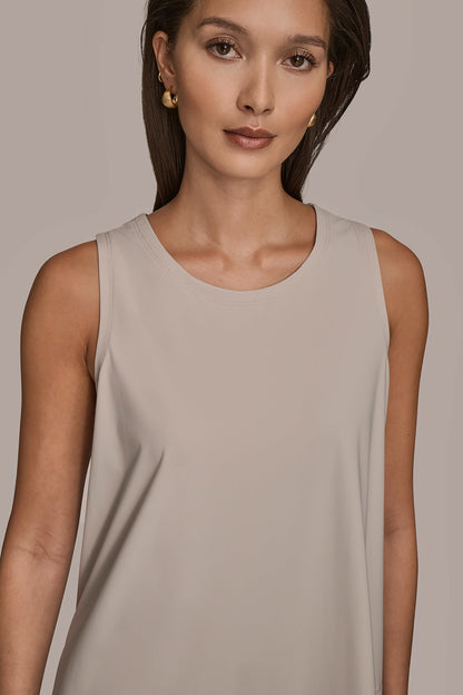 THE MODERN TRAVEL SLEEVELESS SWING TANK