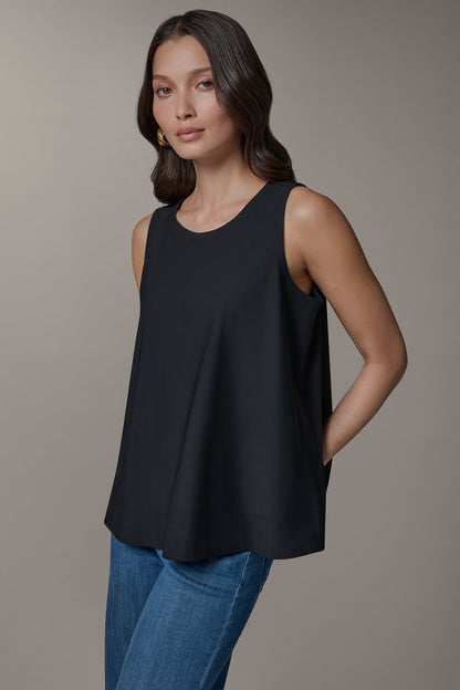 THE MODERN TRAVEL SLEEVELESS SWING TANK