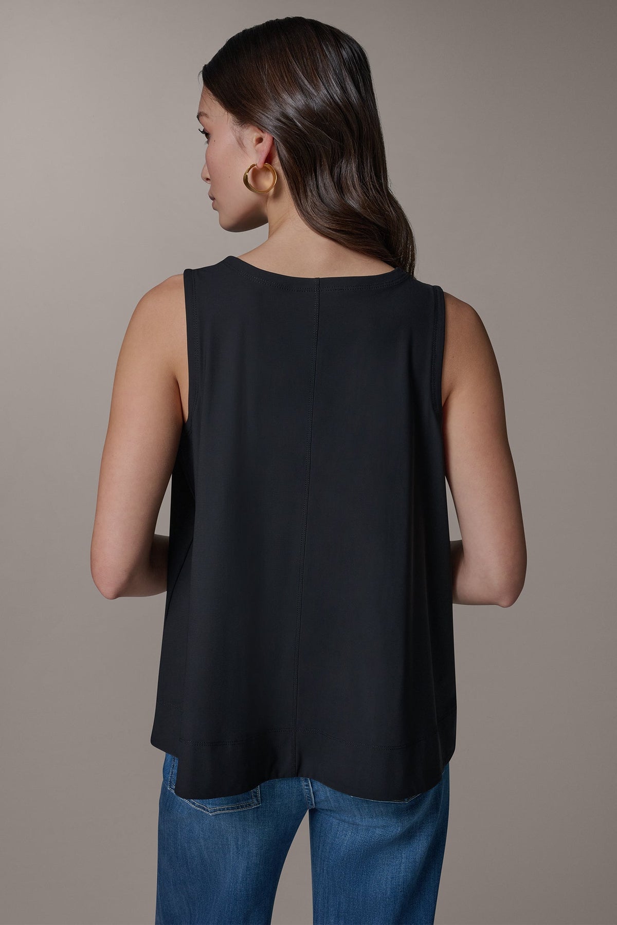 THE MODERN TRAVEL SLEEVELESS SWING TANK
