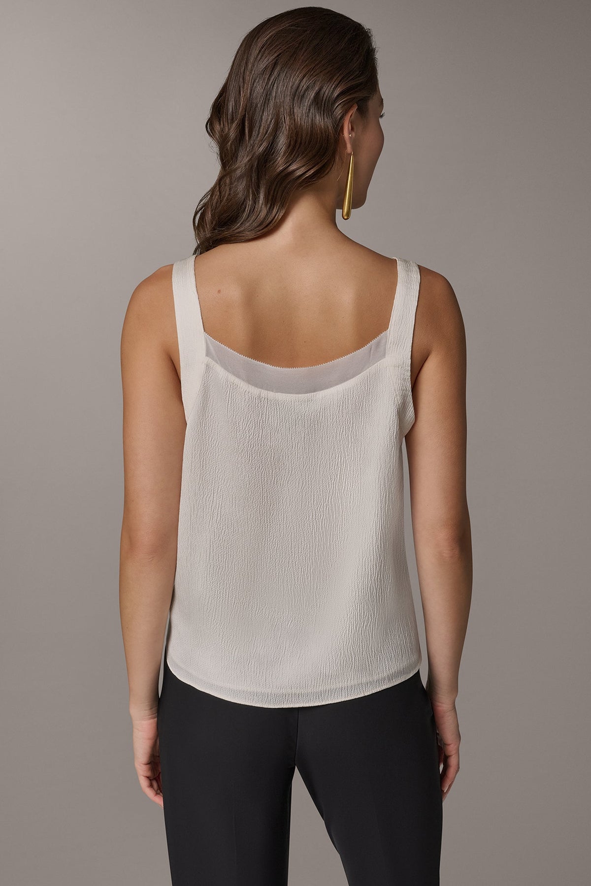 CHIFFON TRIM SHELL