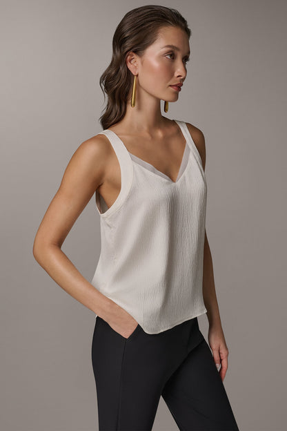 CHIFFON TRIM SHELL