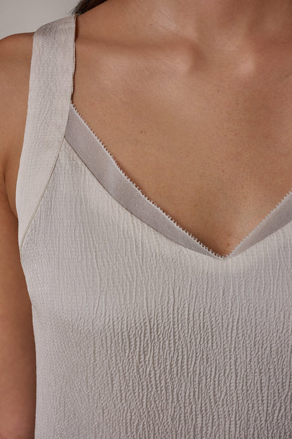 CHIFFON TRIM SHELL