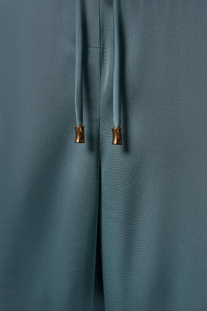 SATIN HIGH-RISE WIDE-LEG PANT