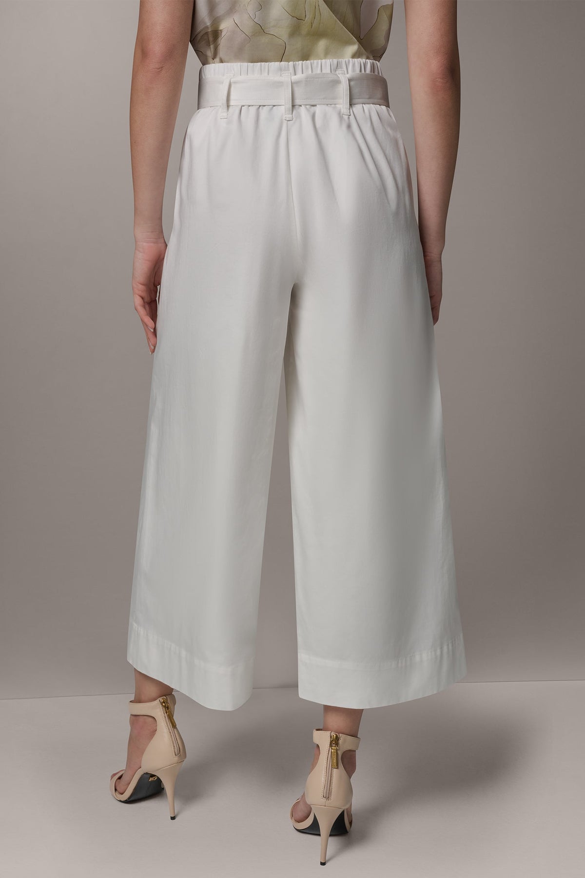 CROPPED EXTRA HIGH-RISE WIDE-LEG PANT