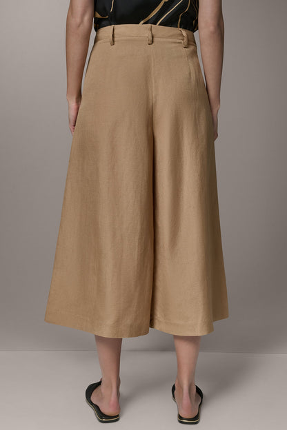 EXTRA HIGH-RISE WIDE-LEG CULOTTE