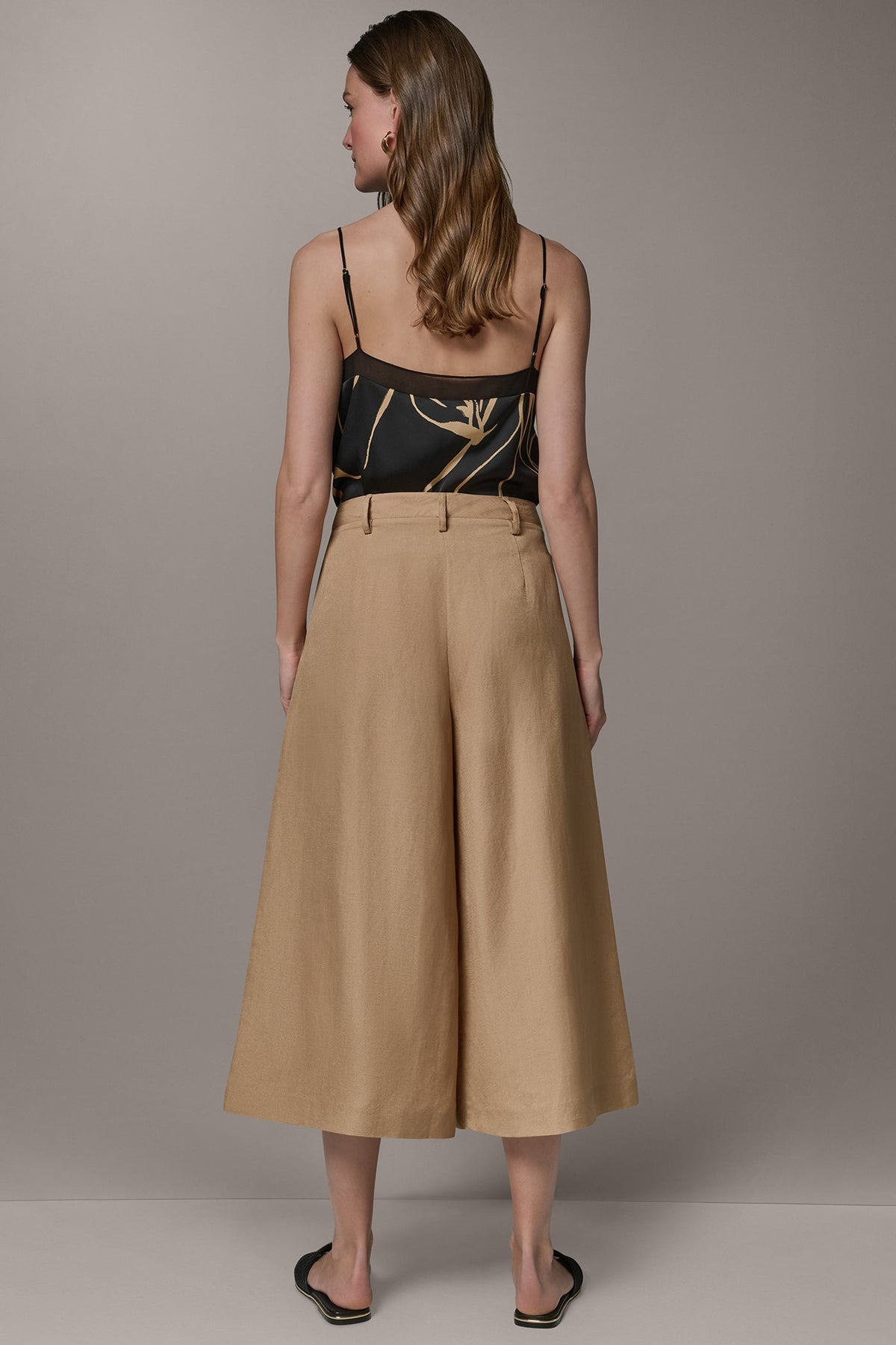 EXTRA HIGH-RISE WIDE-LEG CULOTTE