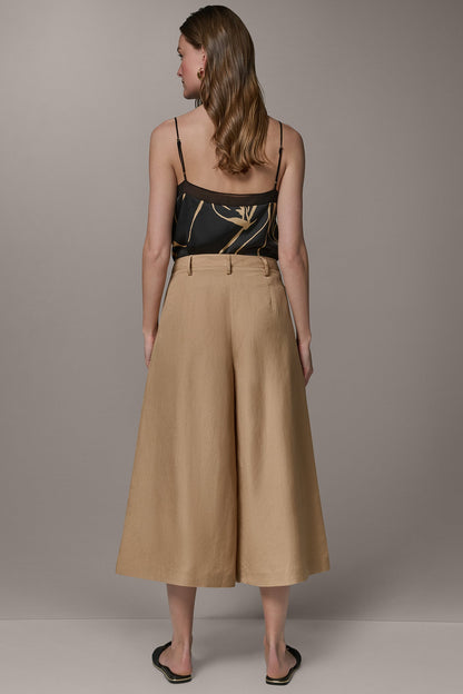 EXTRA HIGH-RISE WIDE-LEG CULOTTE