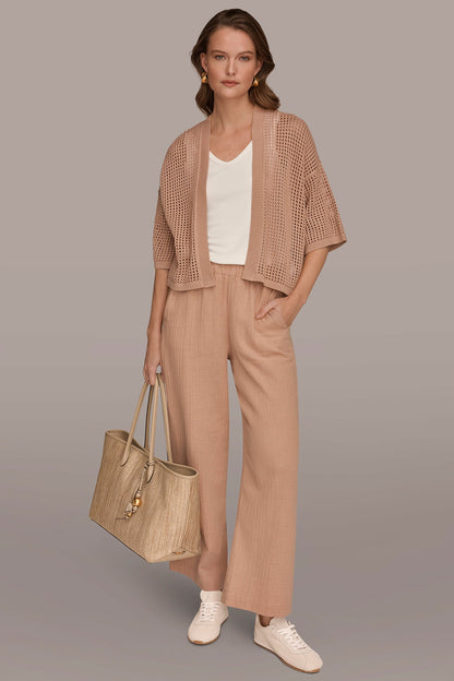 OPEN STITCH CARDIGAN