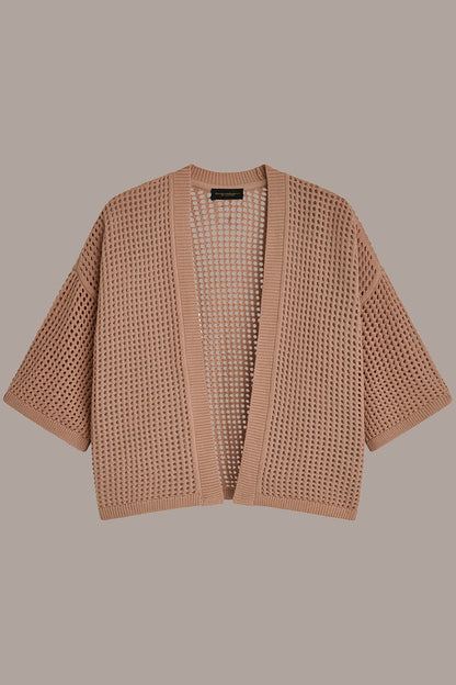 OPEN STITCH CARDIGAN