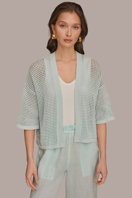 OPEN STITCH CARDIGAN