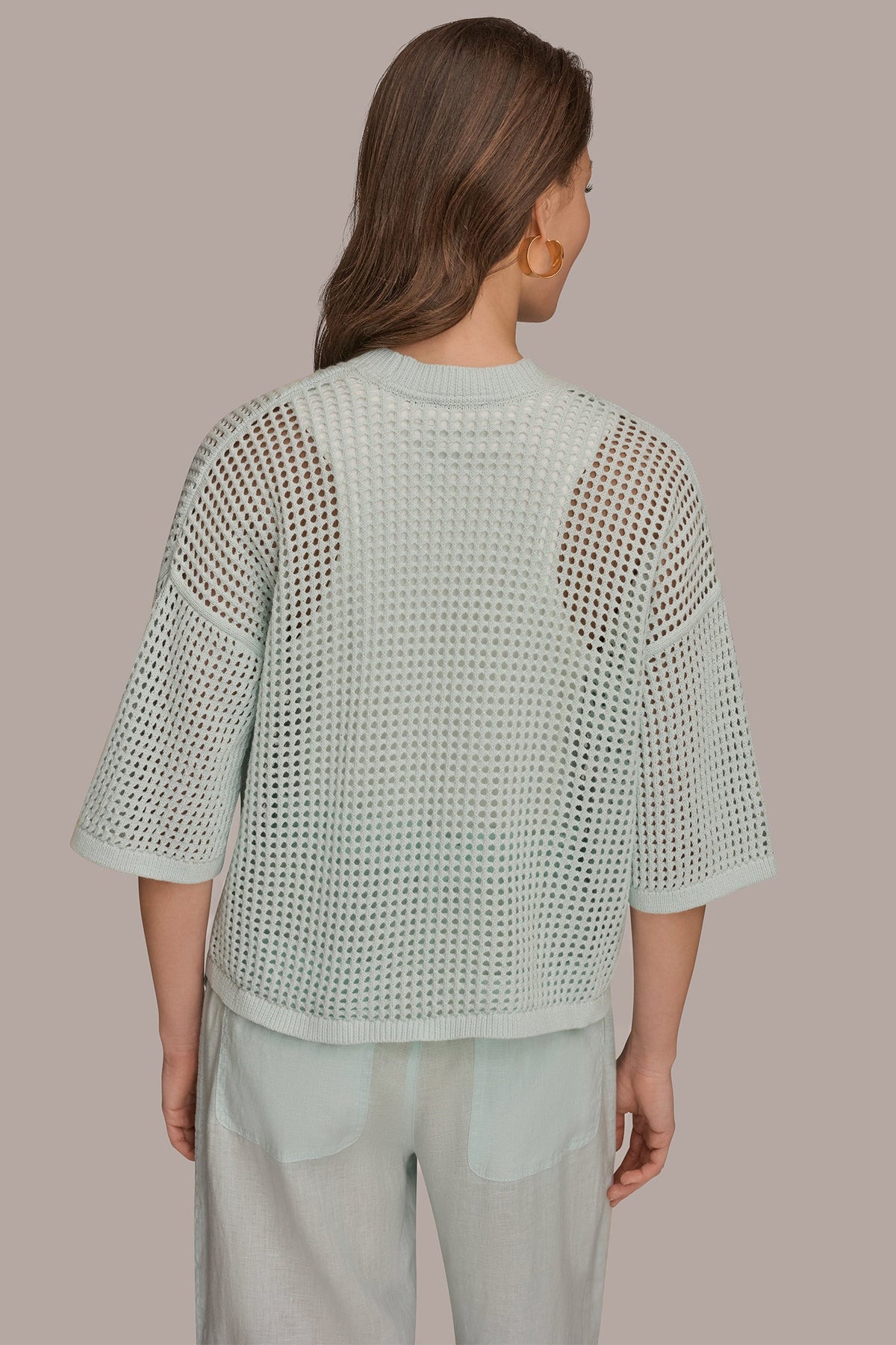 OPEN STITCH CARDIGAN