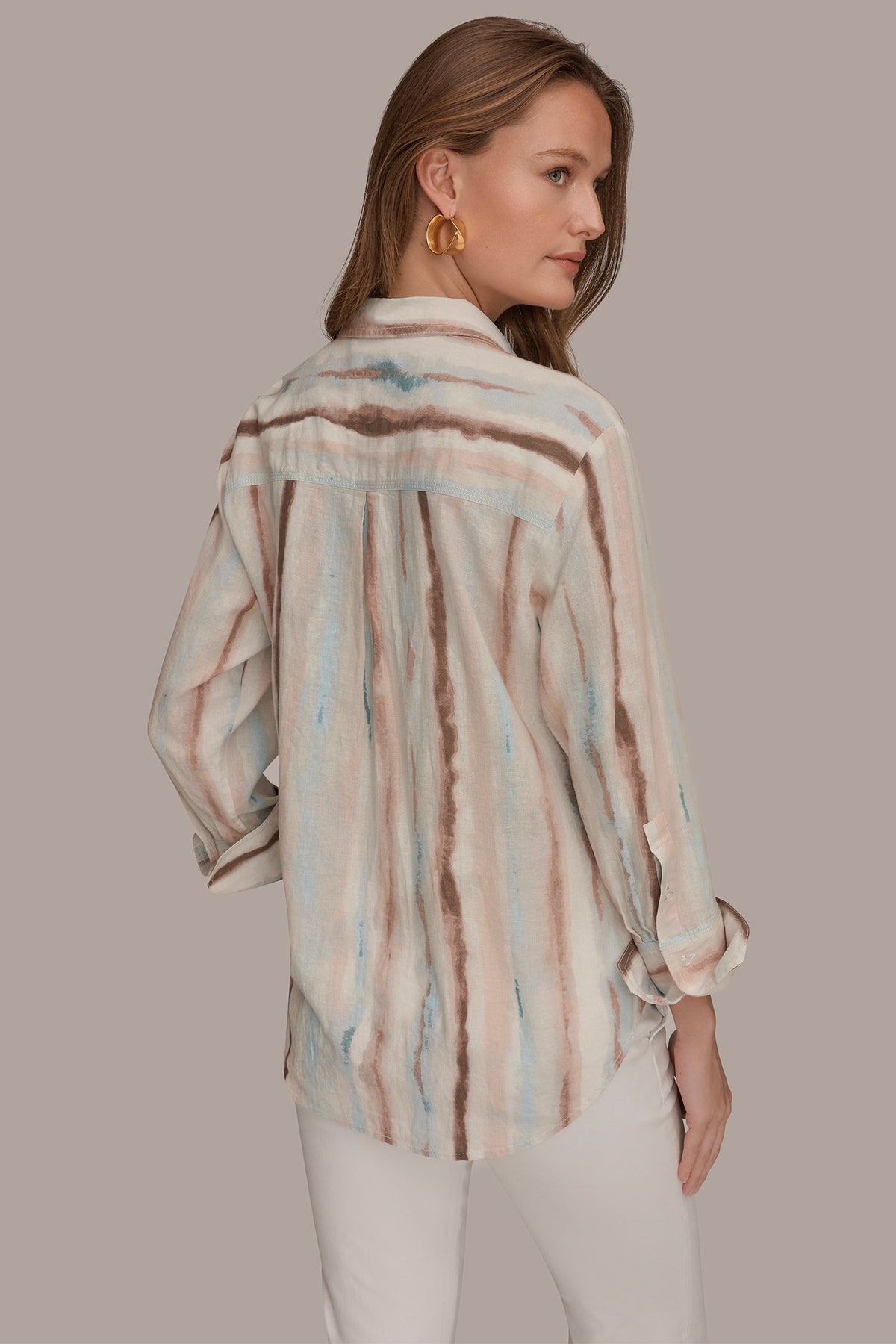 LONG SLEEVE STRIPE SHIRT