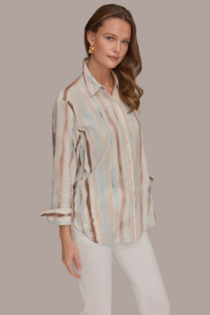 LONG SLEEVE STRIPE SHIRT