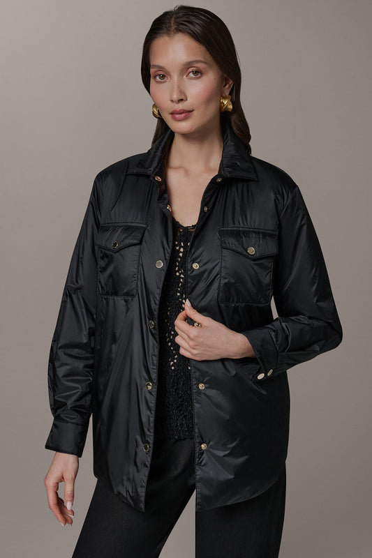 LONG SLEEVE SHIRT JACKET
