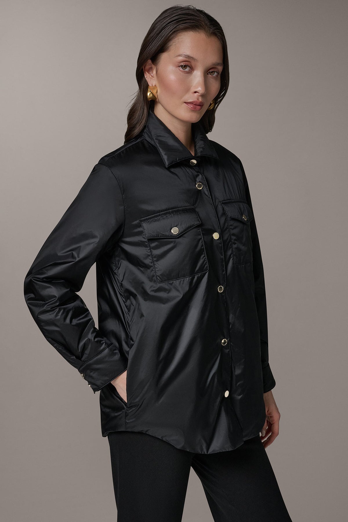 LONG SLEEVE SHIRT JACKET