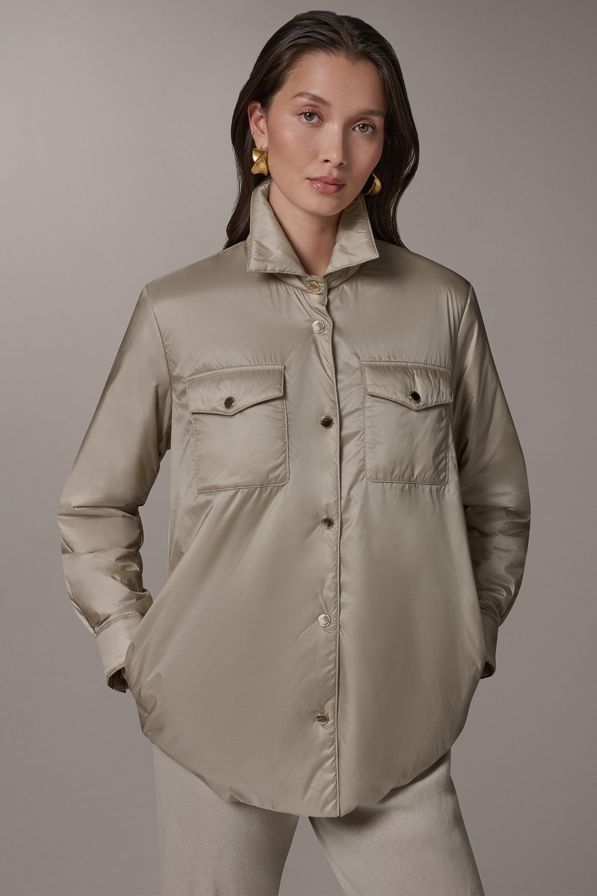 LONG SLEEVE SHIRT JACKET