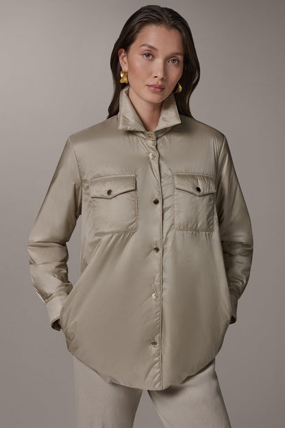 LONG SLEEVE SHIRT JACKET