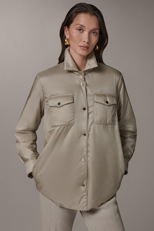 LONG SLEEVE SHIRT JACKET