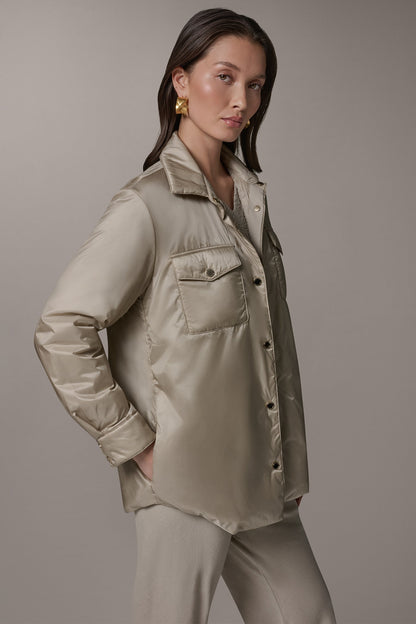 LONG SLEEVE SHIRT JACKET
