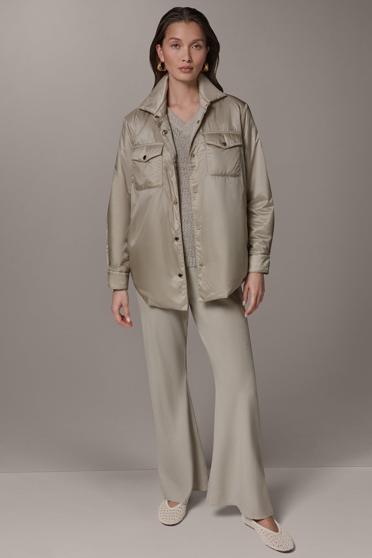 LONG SLEEVE SHIRT JACKET