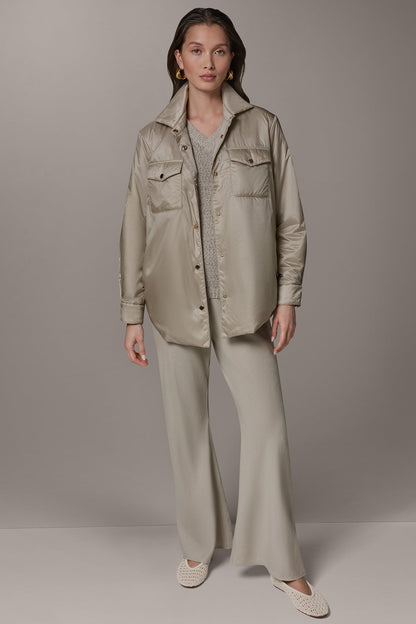 LONG SLEEVE SHIRT JACKET