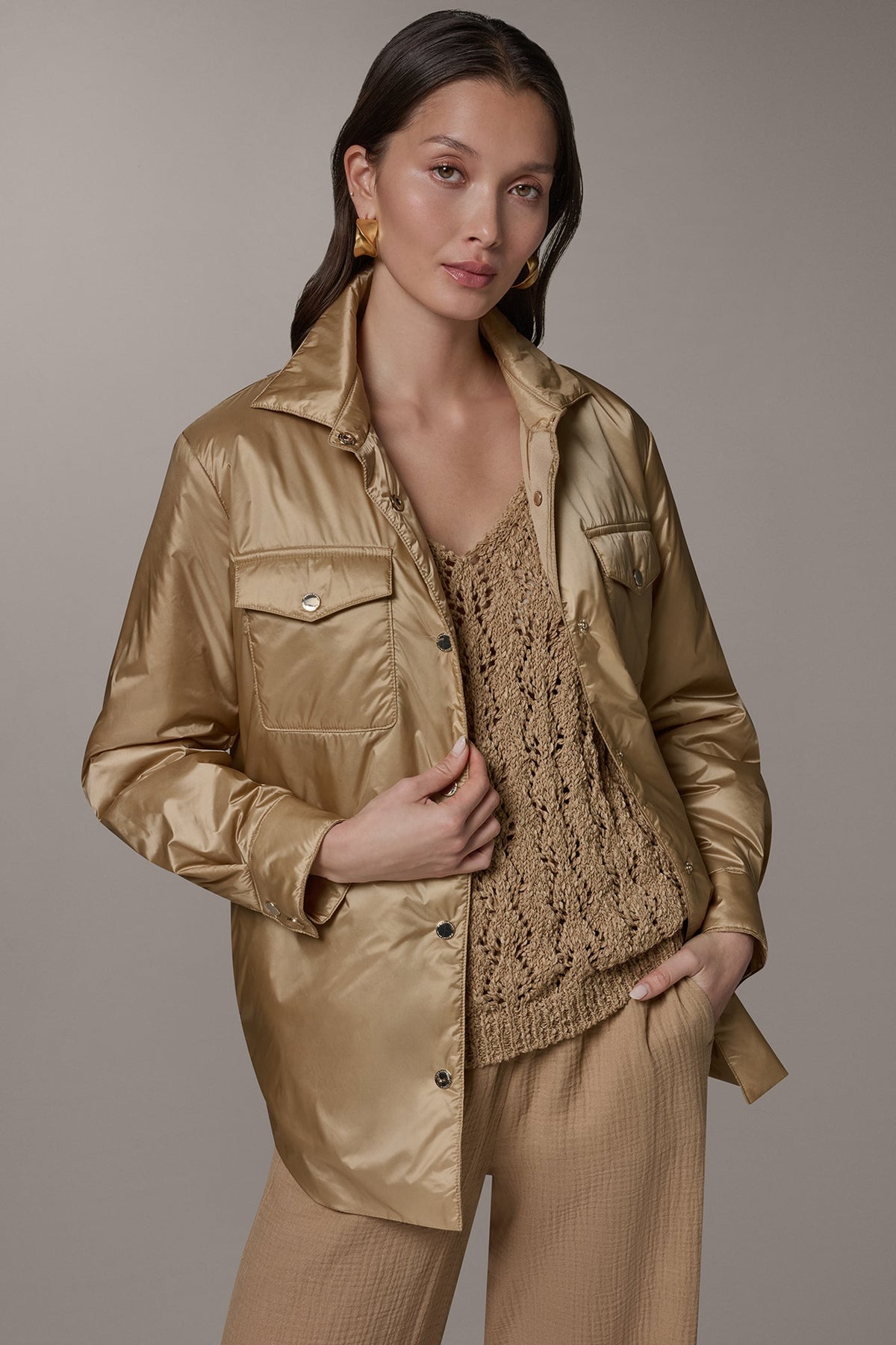 LONG SLEEVE SHIRT JACKET