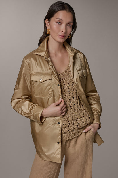 LONG SLEEVE SHIRT JACKET