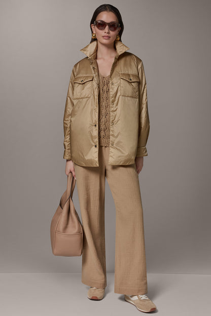 LONG SLEEVE SHIRT JACKET