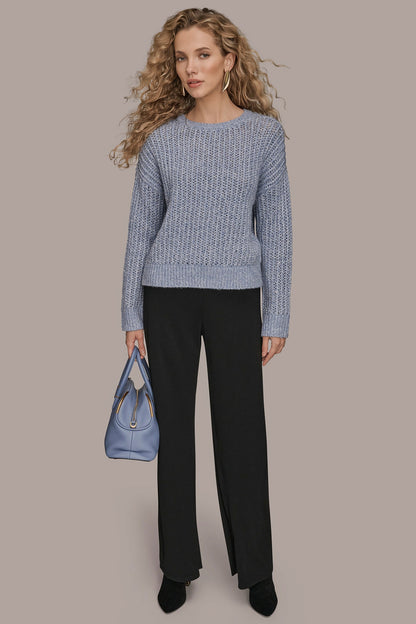 OPEN-STITCH SWEATER