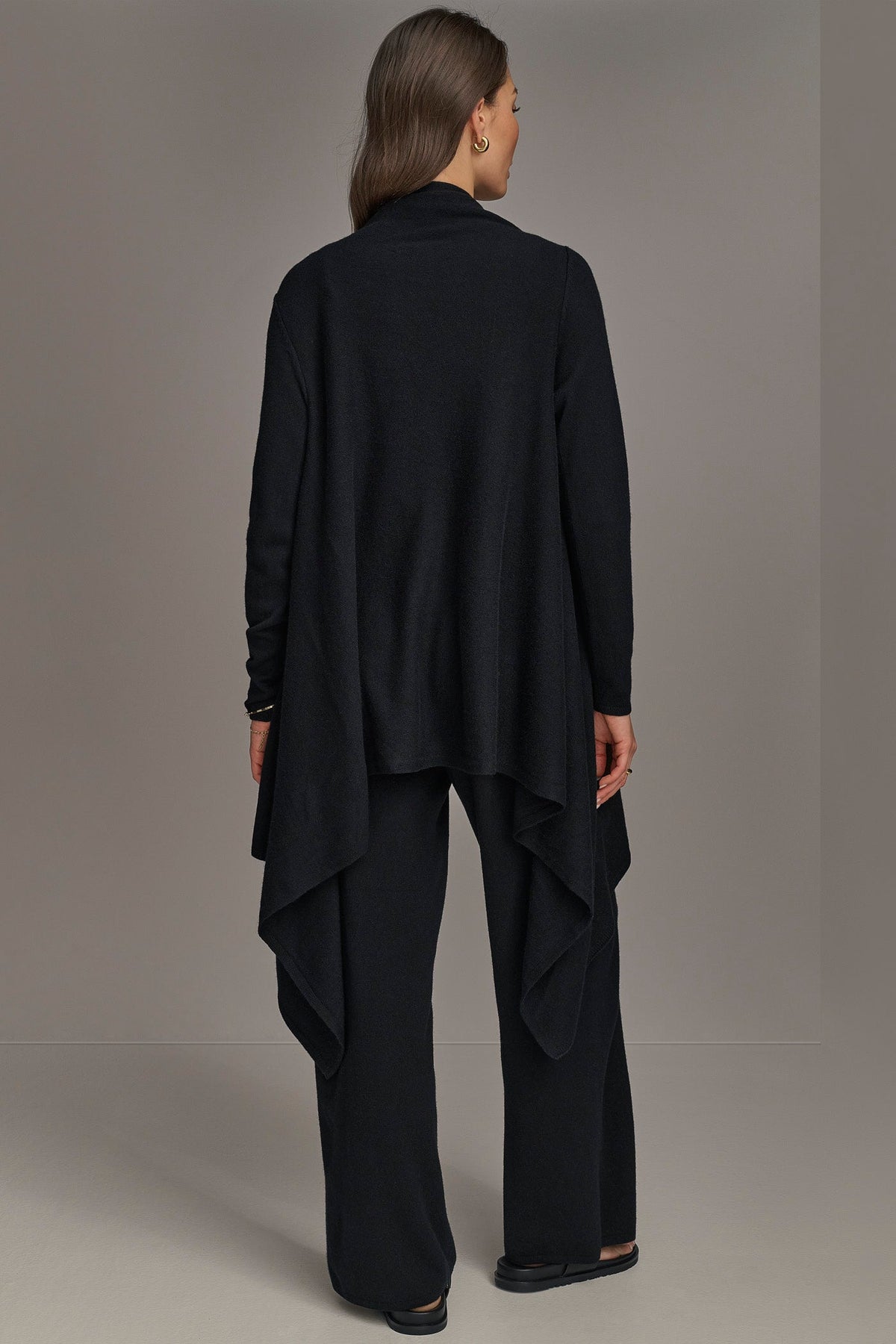 CASHMERE LONG SLEEVE CARDIGAN