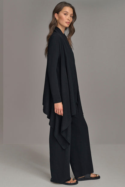 CASHMERE LONG SLEEVE CARDIGAN