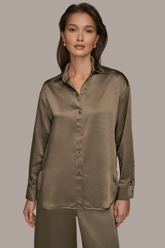 SATIN SHIRT
