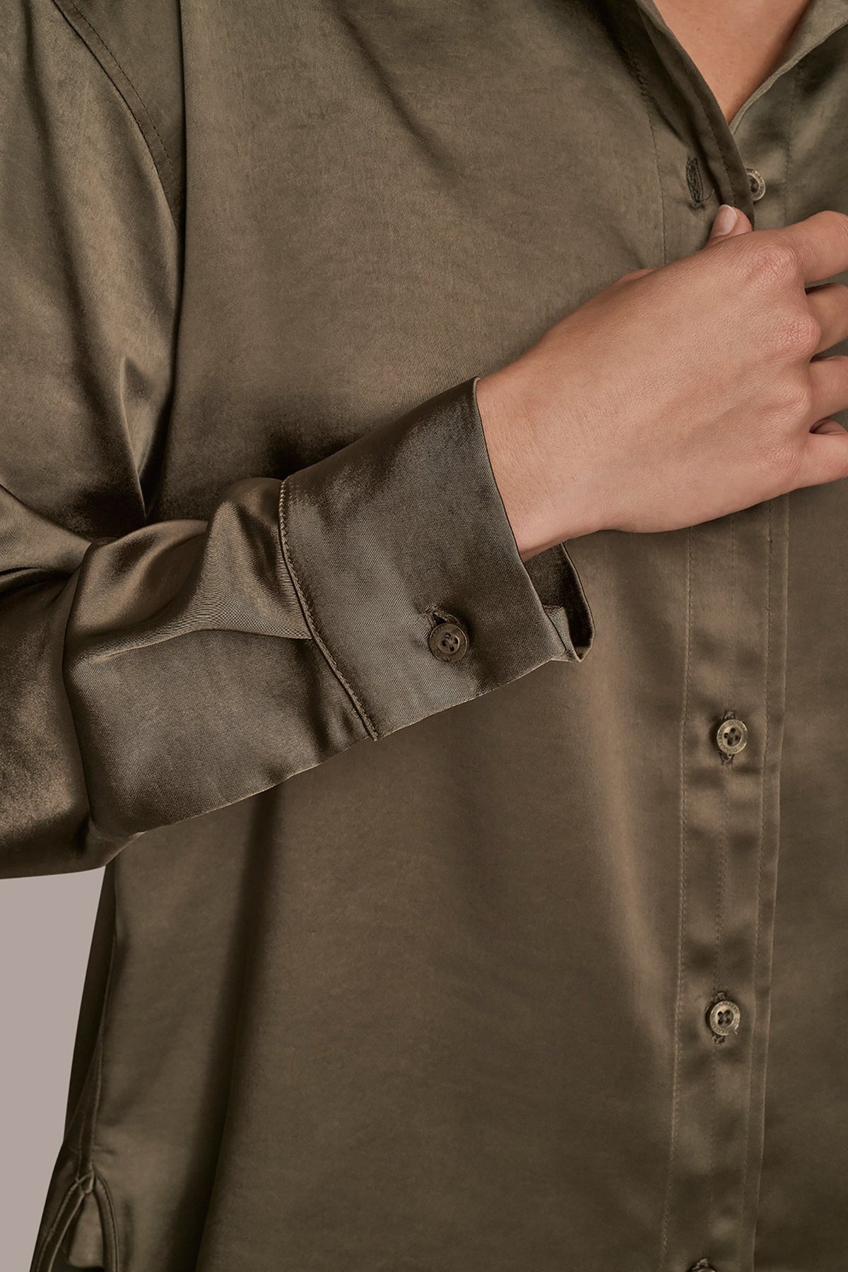 SATIN SHIRT