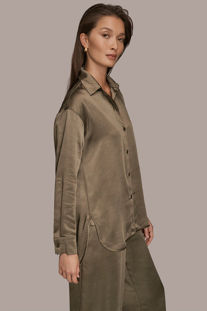 SATIN SHIRT