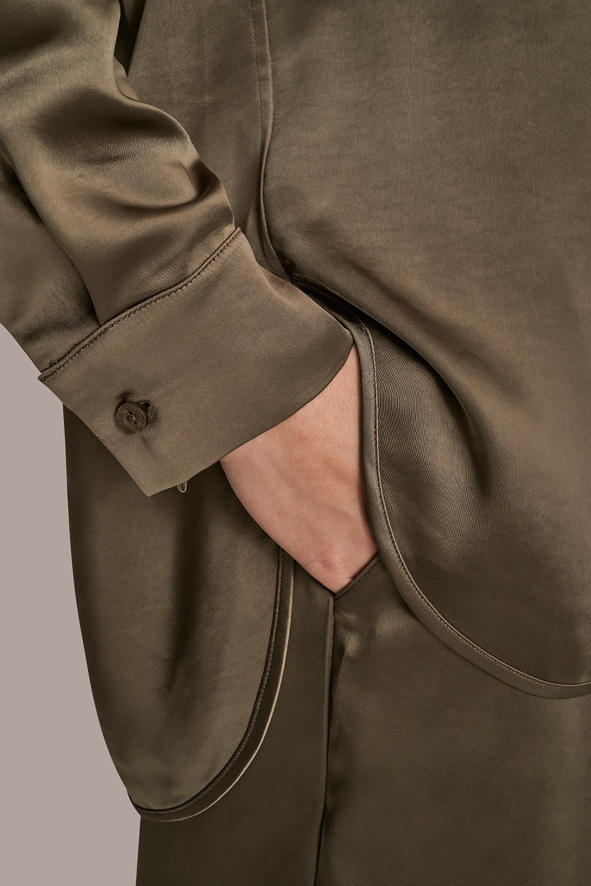 SATIN SHIRT