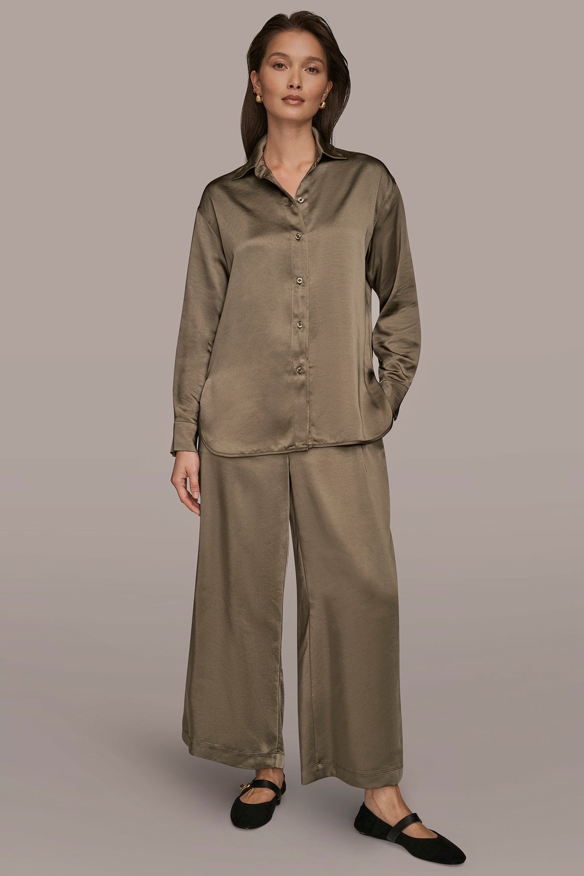 SATIN SHIRT