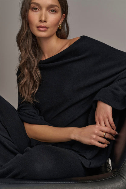 CASHMERE PONCHO