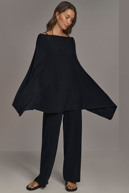 CASHMERE PONCHO