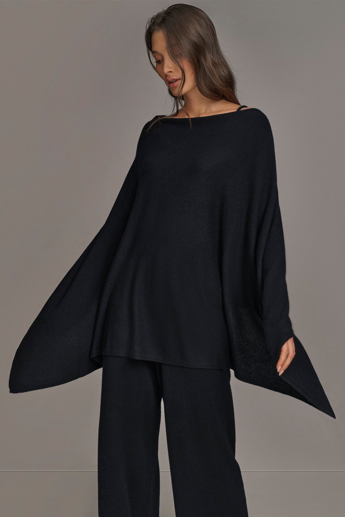 CASHMERE PONCHO