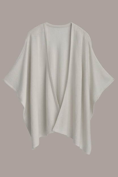 CASHMERE SHORT SLEEVE CARDIGAN
