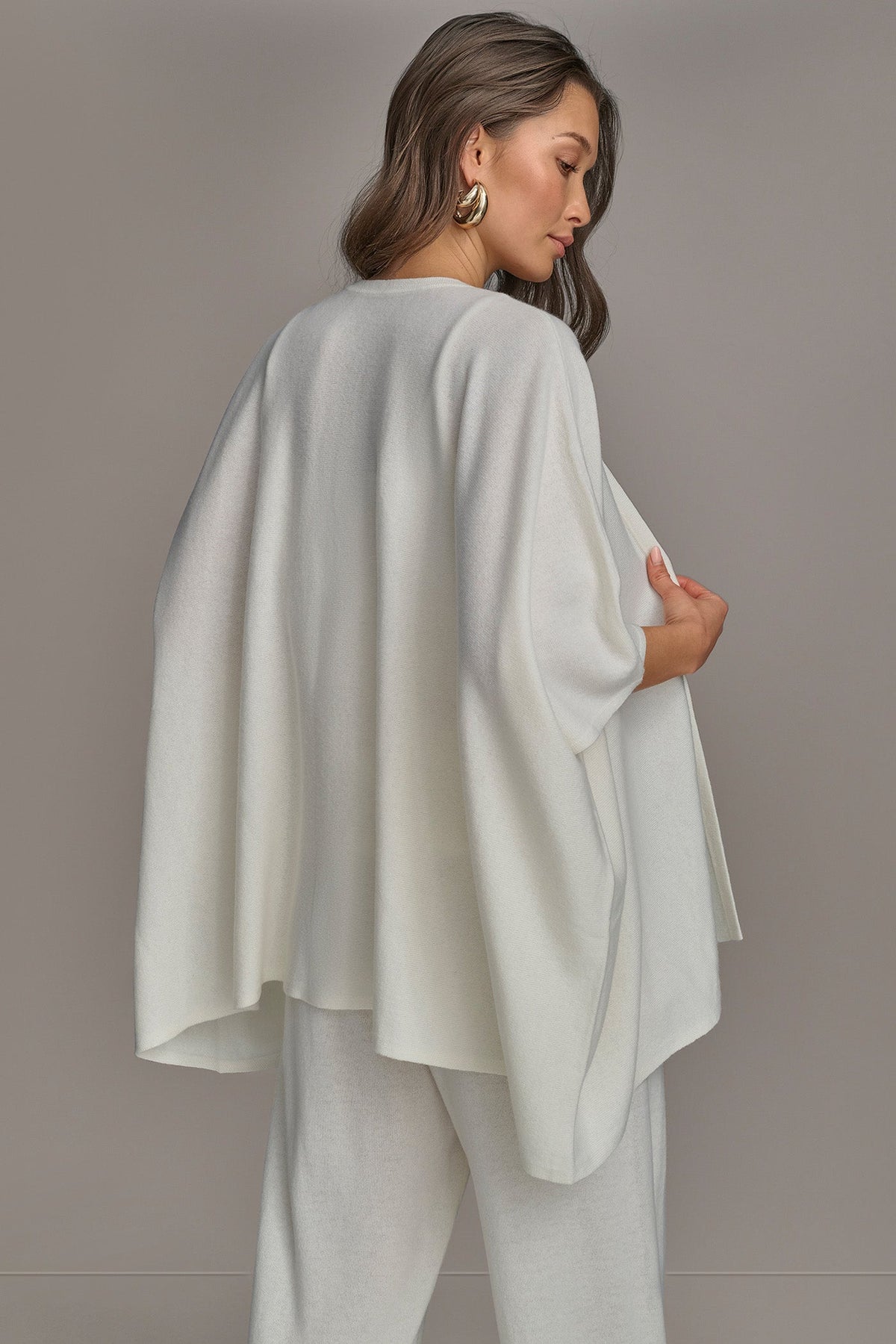 CASHMERE SHORT SLEEVE CARDIGAN