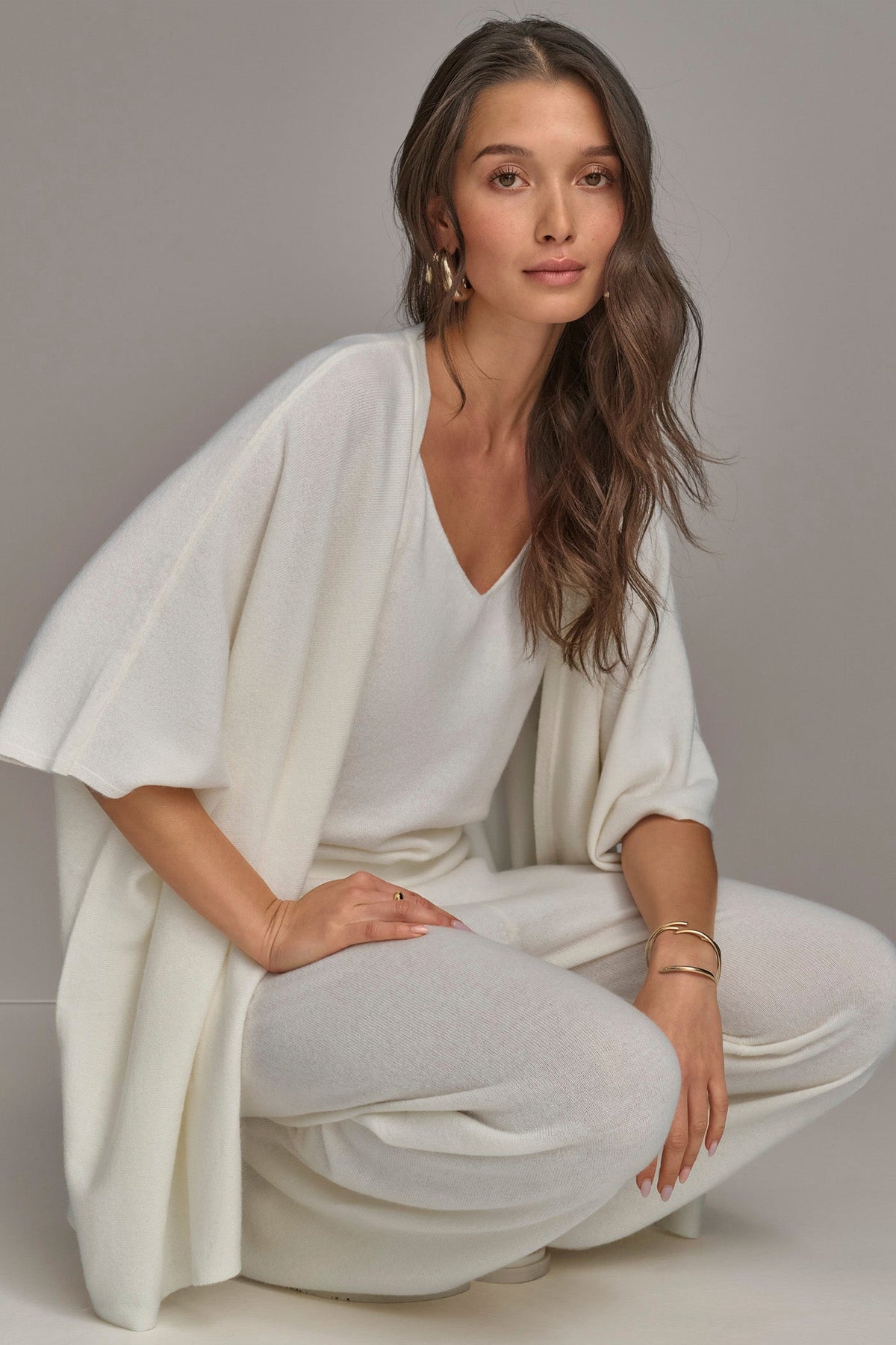 CASHMERE SHORT SLEEVE CARDIGAN