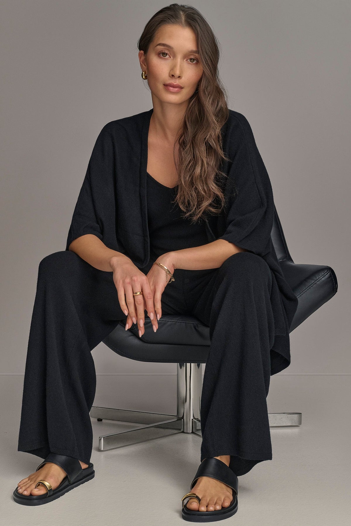 CASHMERE SHORT SLEEVE CARDIGAN