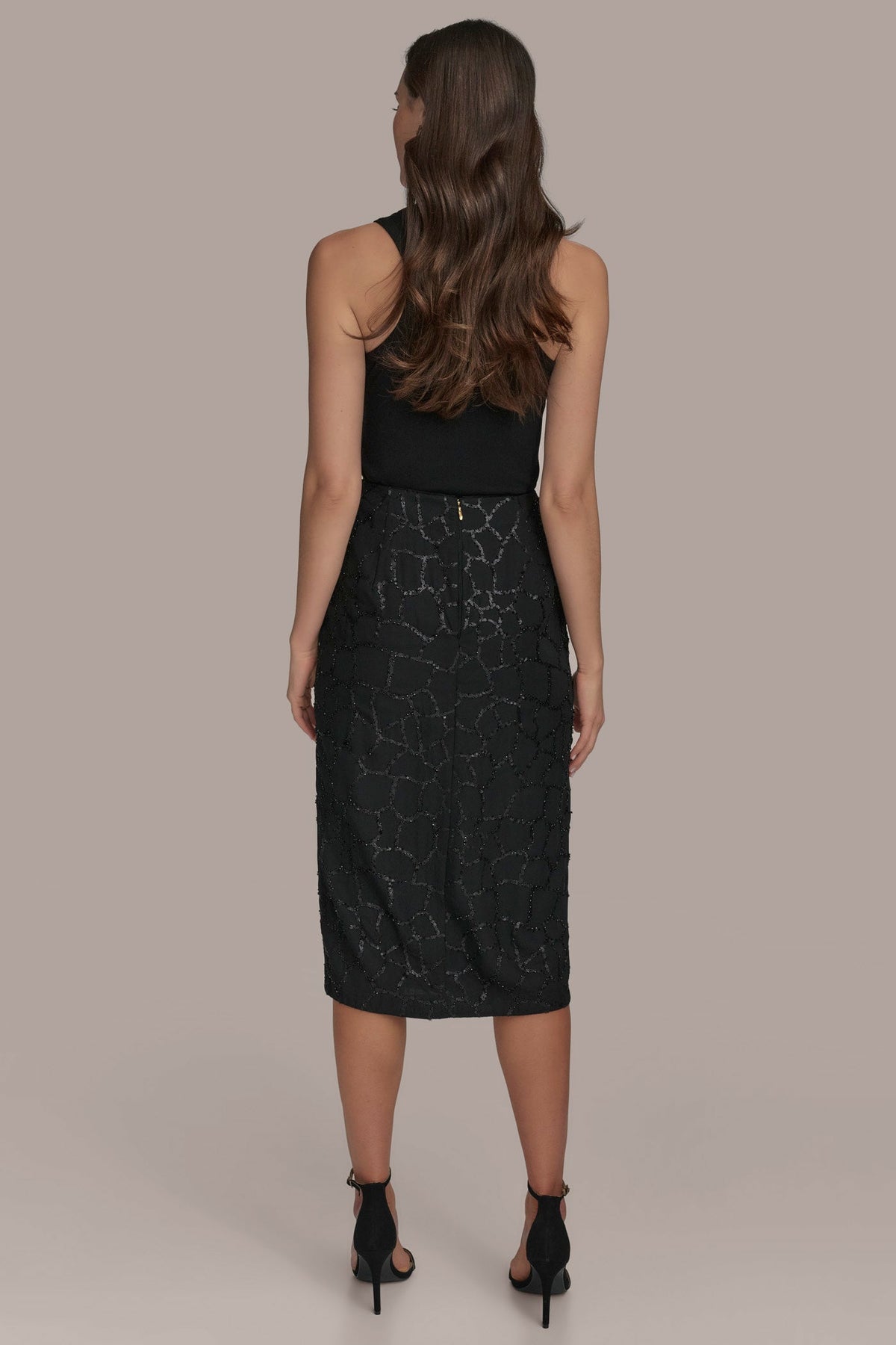 FAUX WRAP SKIRT