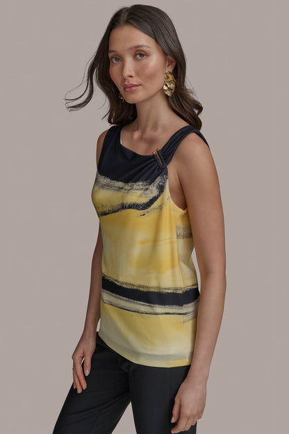 PART SLEEVELESS WITH U-HARDWARE NECK